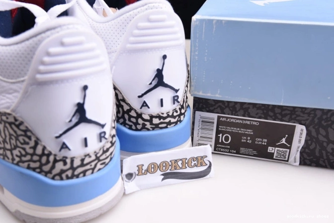 3 Jordan UNC CT8532-104 Air 0729